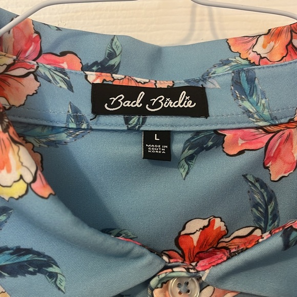 Bad Birdie Blue Golf Polo Shirt - Size Large - Excellent Condition, Like New. - Picture 5 of 8